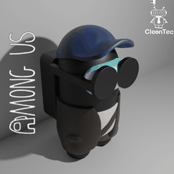 Among_Us_Gafas.png Файл STL AMONG US ( Glasses )・Идея 3D-печати для скачивания