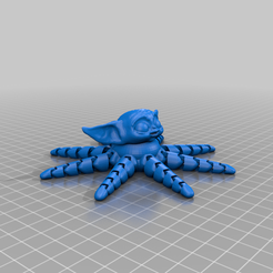 OctoGrogu.png Fichier 3D gratuit OctoGrogu・Plan pour imprimante 3D à télécharger