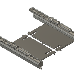 Mask-Thunderhawk-Door-Wing-Laser-v3.png STL file M.A.S.K. - Thunderhawk - PARTS・3D printing model to download