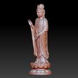 019guanyin2.jpg Guanyin bodhisattva Kwan-yin sculpture for cnc or 3d printer19
