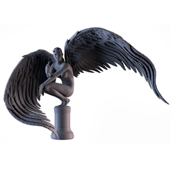 001.png STL-Datei Blutengel・3D-druckbares Modell zum Herunterladen