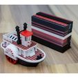 82be800a57d16781daf12abe1e93ca7f_preview_featured.jpg Old paddle-wheel steam boat with display stand (visual benchy)