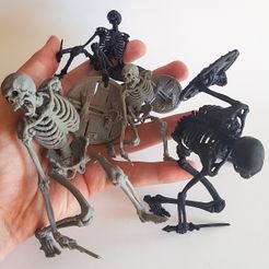 01.jpg Fichier STL Guerrier squelette maléfique・Objet pour imprimante 3D à télécharger