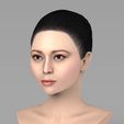 untitled.268.jpg Beautiful asian woman bust for full color 3D printing TYPE 10