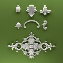 3D-Model-STL-CNC-Furniture.jpg STL file 3D Model STL CNC Classic Furniture Set 5・3D printing design to download