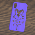 Case iphone X y XS aries1.png Case Iphone X/XS Aries