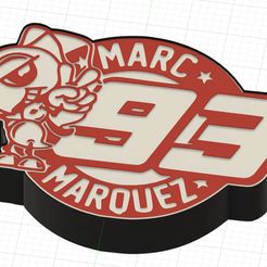 dfkgmjdlfgk.jpg STL file Marc Marquez lamp・3D printing design to download