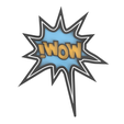 Wow V2.png Effekte Ausstechformen Sammlung von 9