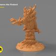 ragnaros-orange-render.516.jpg Archivo 3D Lámpara del Señor del Fuego - Ragnaros・Design para impresora 3D para descargar