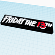 FRIDAY-THE-13TH-Logo-Display-Stand-1cm-by-MANIACMANCAVE3D-2.png 12x FRIDAY THE 13TH Logo Display Stands by MANIACMANCAVE3D