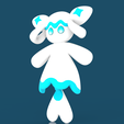 Flexi.png Amione (Orange Flower & Blue Diamond Flexi) + Ornament Versions | Palworld STL | No Supports | FDM Friendly