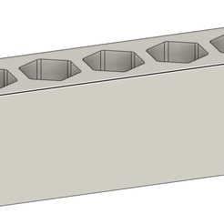 hex-holder.jpg OBJ-Datei Sechskant-Halter・3D-druckbare Vorlage zum herunterladen