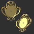 Pic04.jpg 3D-Datei Prinzessin Pfirsich-Brosche・Design für 3D-Drucker zum herunterladen