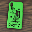 Case iphone X y XS virgo8.png Case Iphone X/XS Virgo sign