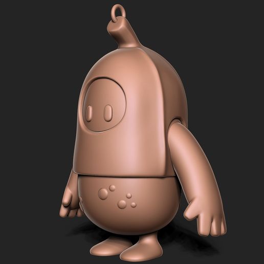 Fall Guys Keychains STL file Fall Guy keychain・3D print model to download・Cults