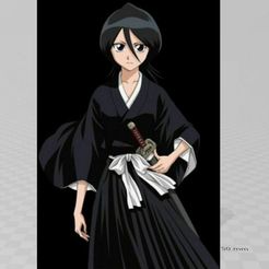 2019-09-12.jpg Fichier 3D gratuit Rukia Kuchiki de Bleach・Objet à télécharger et à imprimer en 3D