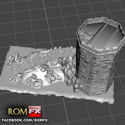 Mini-Tower impressao15.jpg Мини замок для охраны башен