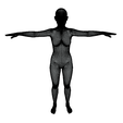 7.png Women Body Base Mesh T-Pose