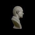 13.jpg Dwight D Eisenhower Portrait Sculpture 3D print model
