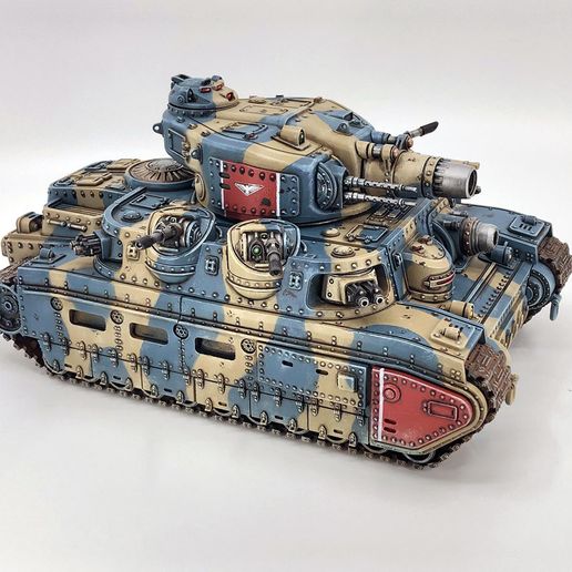 🪖 Broadsword Superheavy Tank (Presupported)・ 3D File for 3D printing・Cults