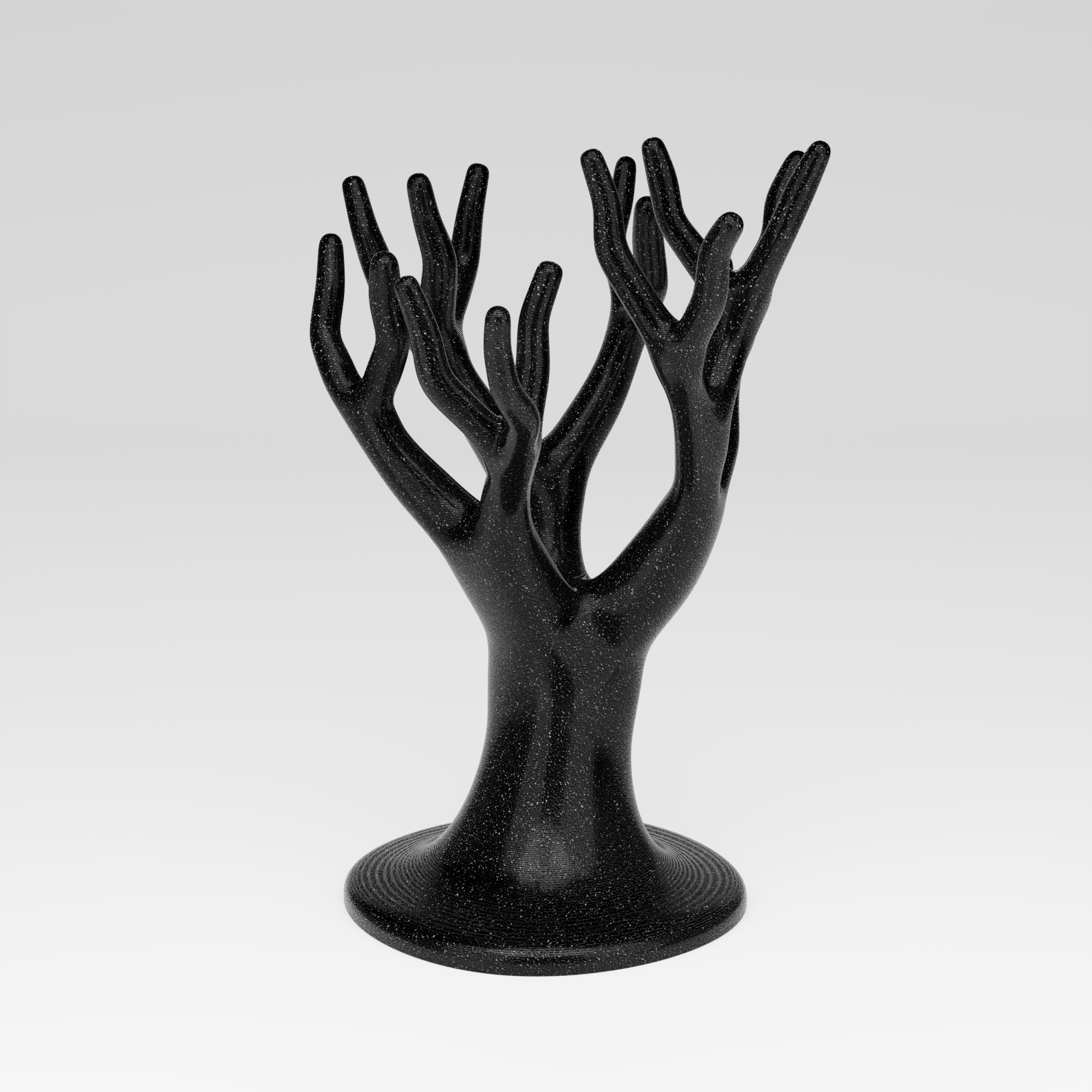 Preview2A.png Download 3MF file JEWELRY HOLDER - TREE 2 • 3D printable design, toprototyp