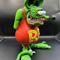 Rat Fink 3D print model