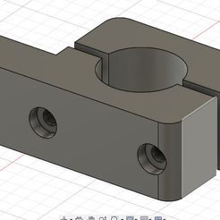 soporte.jpeg Fichier STL Support de feux de brouillard pour motos・Modèle à imprimer en 3D à télécharger