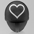 iy \ \ D ct ao i] 5 5 ¢ U | Ly a D ® x [Pe 2S BBB Baauece™ fi Squid Game Mask 3D Model Heart Mask