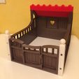 IMG_8909.JPG STL file Horse box for toy playmobil riding school・3D printer model to download