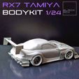 a2.jpg Файл 3D TIME ATTACK RX7 Bodykit ДЛЯ Tamiya 1/24th Modelkit・3D-печать дизайна для загрузки