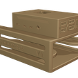 render.png Raspberry Pi 4 Case with External Hard Drive Shelfs