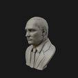 08.jpg 3D Sculpture of Vladimir Putin 3D printable model