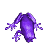 FrogMagnet.stl Ímanes de animais