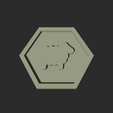 sheep-3.png Sheep Hexagon – 3D Printable Game Token