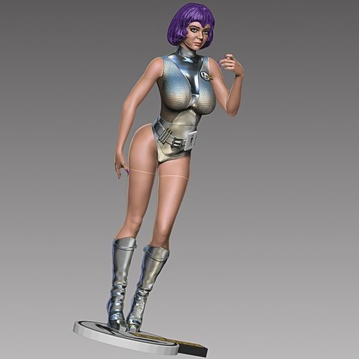 👬 Lt Gay Ellis Gabrielle Drake from UFO series.・ STL File for