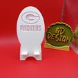 IMG_20231231_214517321.jpg Green Bay Packers NFL TRAVEL PHONE STAND