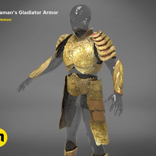 render_scene_Aquaman-armor-color.2.jpg Armadura de Gladiador do Aquaman