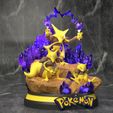 abra-diorama-render-3.jpg Pokemon - Abra Evolution Line Diorama