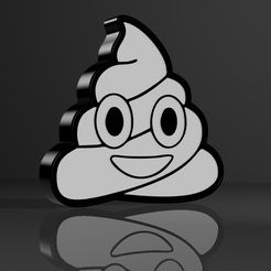 1.png Datei 3D Lampe Pile Of Poop・Modell für 3D-Druck zum herunterladen