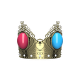 Peach-Movie-Crown-v3-1.png PEACH Accessories STL Files [Super Mario Movie]