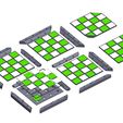 Chess_Board_V2_Main_2.2.jpg Cube Chess Board - Printable 3d model - STL files - Type 2