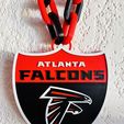 IMG_7383.jpeg ATLANTA FALCONS NFL SHIELD CHAIN