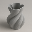 vase-rose.png Modern Geometric Vase Bundle – 6 Unique 3D Printable Vases (STL Pack)