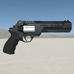 01.jpg Valorant SAR-6 Sheriff Revolver Default skin. Video game, props, cosplay
