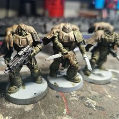 KIT TACTIQUE (TYPE RAPTOR) GUERRIER DE L'ESPACE PERSONNALISÉ EN PLUSIEURS PARTIES