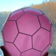 ball with balloon.jpg Elastic Hexaball (Spherical polyhedron)