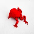 IMG_4916.jpg The Rock Flexi Toad Frog articulated print-in-place no supports Dwayne Johnson