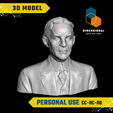 Henry-Ford-Personal.png 3D Model of Henry Ford - High-Quality STL File for 3D Printing (PERSONAL USE)