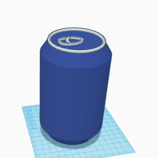 pop can 3D model