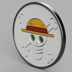 3D file Luffy Flag 2 One Piece 🗝️・3D printable model to download・Cults